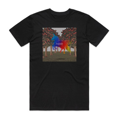 Mrs GREEN APPLE Attitude Album Cover T-Shirt Black