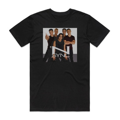 NSYNC Nsync Album Cover T-Shirt Black