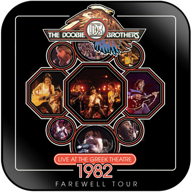 The Doobie Brothers Live At The Greek Theater 1982 Album Cover Sticker