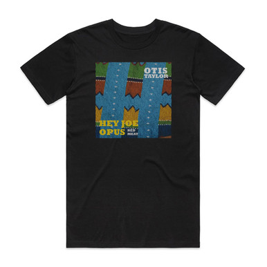 Otis Taylor Hey Joe Opus Red Meat Album Cover T-Shirt Black