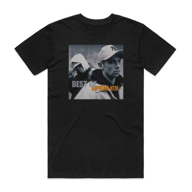 Supreme NTM Best Of Suprme Ntm Album Cover T Shirt Black