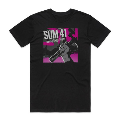 Sum 41 Underclass Hero Album Cover T-Shirt Black