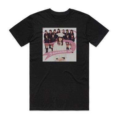 Sakura Gakuin My Graduation Toss Album Cover T-Shirt Black