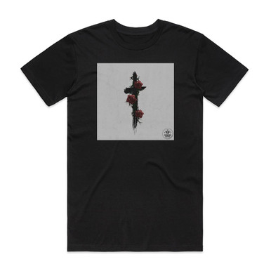 SAINt JHN Roses Imanbek Remix Album Cover T-Shirt Black