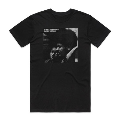 Sonny Sharrock Black Woman Album Cover T-Shirt Black