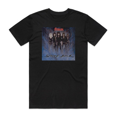 Steeler Strike Back Album Cover T-Shirt Black