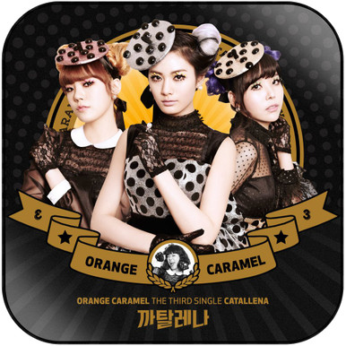 Orange Caramel The Third Single Catallena Album Cover Sticker