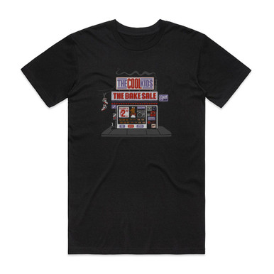 The Cool Kids The Bake Sale Album Cover T-Shirt Black