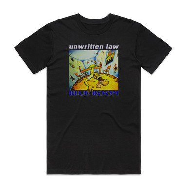 Unwritten Law Blue Room Album Cover T-Shirt Black