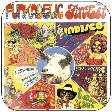 Funkadelic Finest Album Cover Sticker