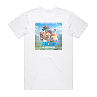 Alti Ovarsson Ploey You Never Fly Alone Album Cover T-Shirt White