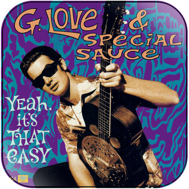 G Love and Special Sauce Yeah Its That Easy Album Cover Sticker