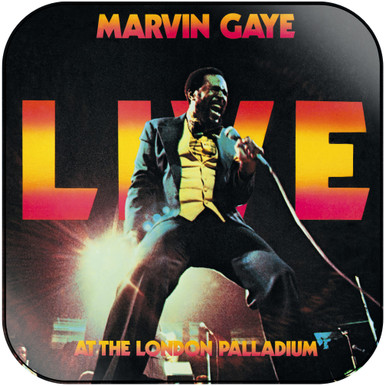 Marvin Gaye Live At The London Palladium Album Cover Sticker
