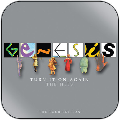 Genesis Turn It On Again The Hits The Tour Edition Album Cover Sticker