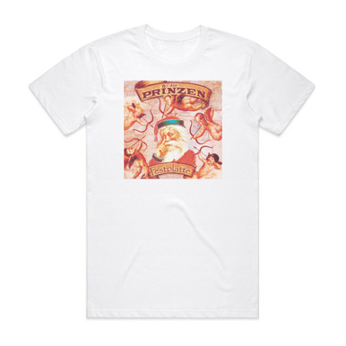 Die Prinzen Festplatte Album Cover T-Shirt White