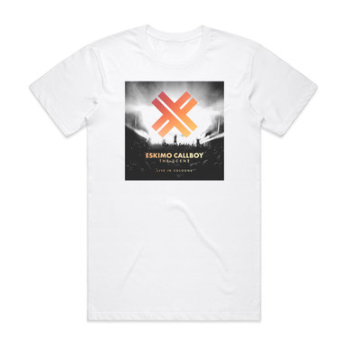 Eskimo Callboy The Scene Live In Cologne Album Cover T-Shirt White