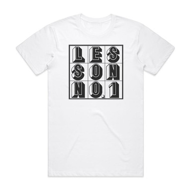 Glenn Branca Lesson No 1 Album Cover T-Shirt White