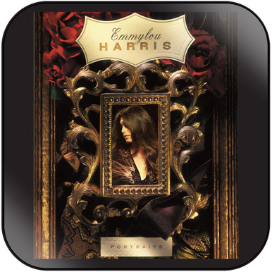Emmylou Harris Portraits Album Cover Sticker