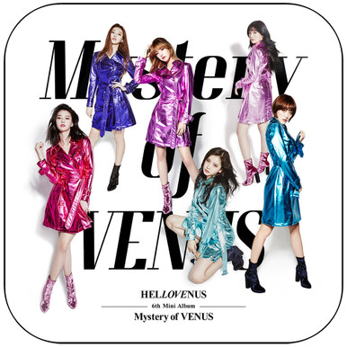 Hello Venus Mystery Of Venus Album Cover Sticker