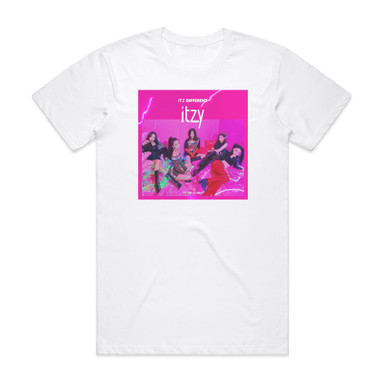 ITZY Itz Different Album Cover T-Shirt White
