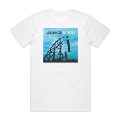 Jack Johnson To The Sea Album Cover T-Shirt White