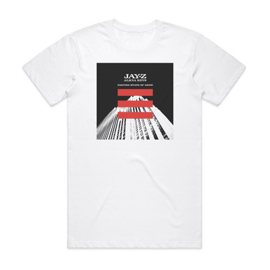 Jay-Z Empire State Of Mind Album Cover T-Shirt White