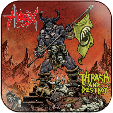 Hirax - Thrash And Destroy Album Cover Sticker