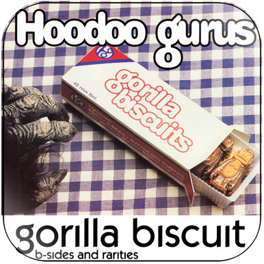 Hoodoo Gurus Gorilla Biscuit B Sides Rarities Album Cover Sticker