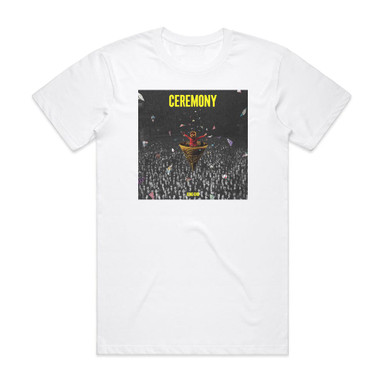 King Gnu Ceremony Album Cover T-Shirt White