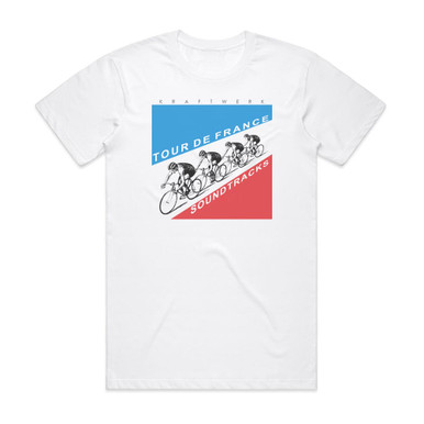 Kraftwerk Tour De France Soundtracks Album Cover T-Shirt White