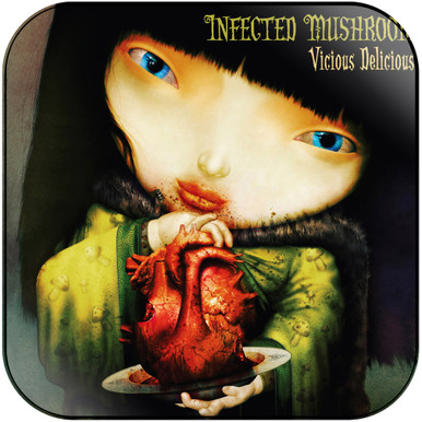 Infected Mushroom Vicious Delicious Album Cover Sticker
