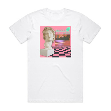 Macintosh Plus Floral Shoppe Album Cover T-Shirt White