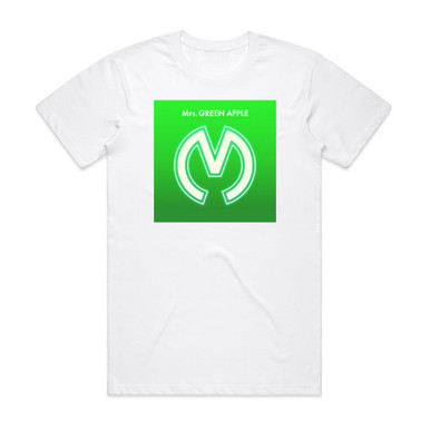 Mrs GREEN APPLE Mrs Green Apple Album Cover T-Shirt White
