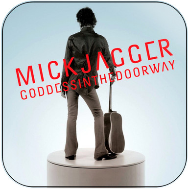 Mick Jagger Goddess In The Doorway Album Cover Sticker