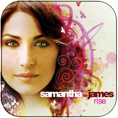 Samantha James Rise Album Cover Sticker
