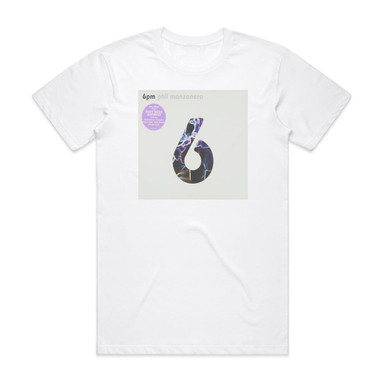 Phil Manzanera 6Pm Album Cover T Shirt White