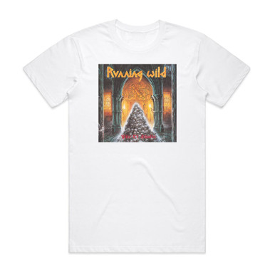 Running Wild Pile Of Skulls Album Cover T-Shirt White