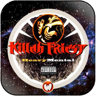Killah Priest Heavy Mental Album Cover Sticker