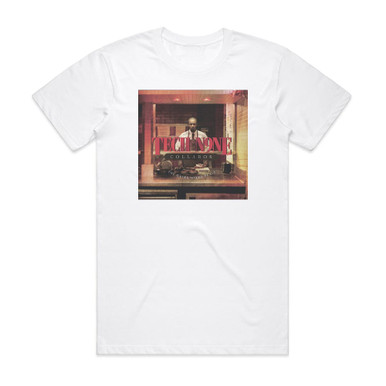 Tech N9ne Collabos The Gates Mixed Plate Album Cover T-Shirt White