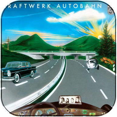 Kraftwerk Autobahn-3 Album Cover Sticker