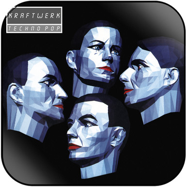 Kraftwerk Electric Cafe-1 Album Cover Sticker
