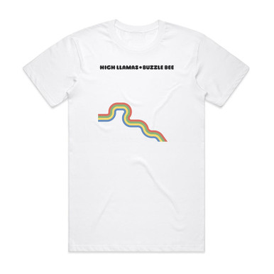 The High Llamas Buzzle Bee Album Cover T-Shirt White