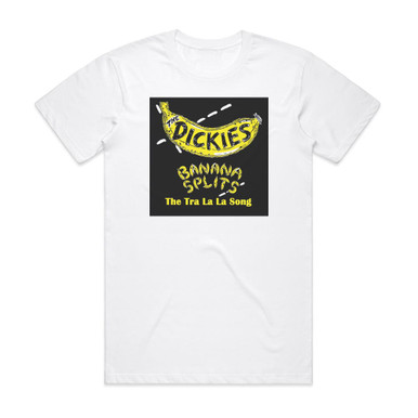 The Dickies Banana Splits Album Cover T-Shirt White