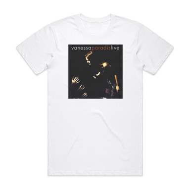 Vanessa Paradis Live Album Cover T-Shirt White