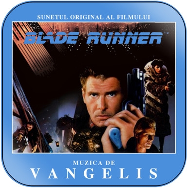 Vangelis Blade Runner-4 Album Cover Sticker