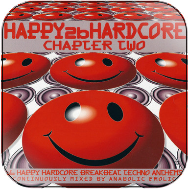 洋楽 Happy 2b Hardcore/Chapter two Various Artists Happy 2B Hardcore Chapter Two Album Cover Sticker