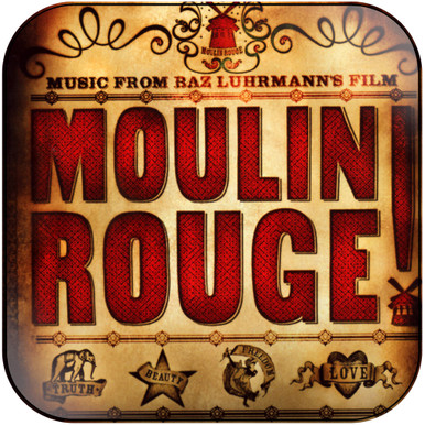 Various Artists Moulin Rouge Album Cover Sticker