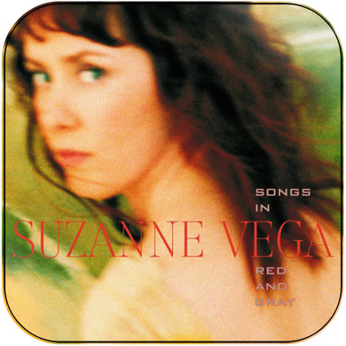 Suzanne Vega Songs In Red And Gray Album Cover Sticker