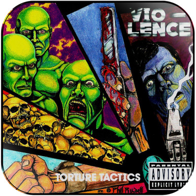 Vio-lence Torture Tactics Album Cover Sticker
