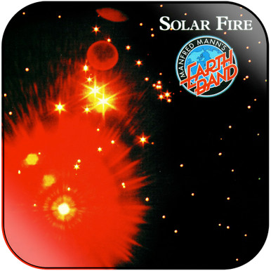 Manfred Mann Earth Band Solar Fire Album Cover Sticker